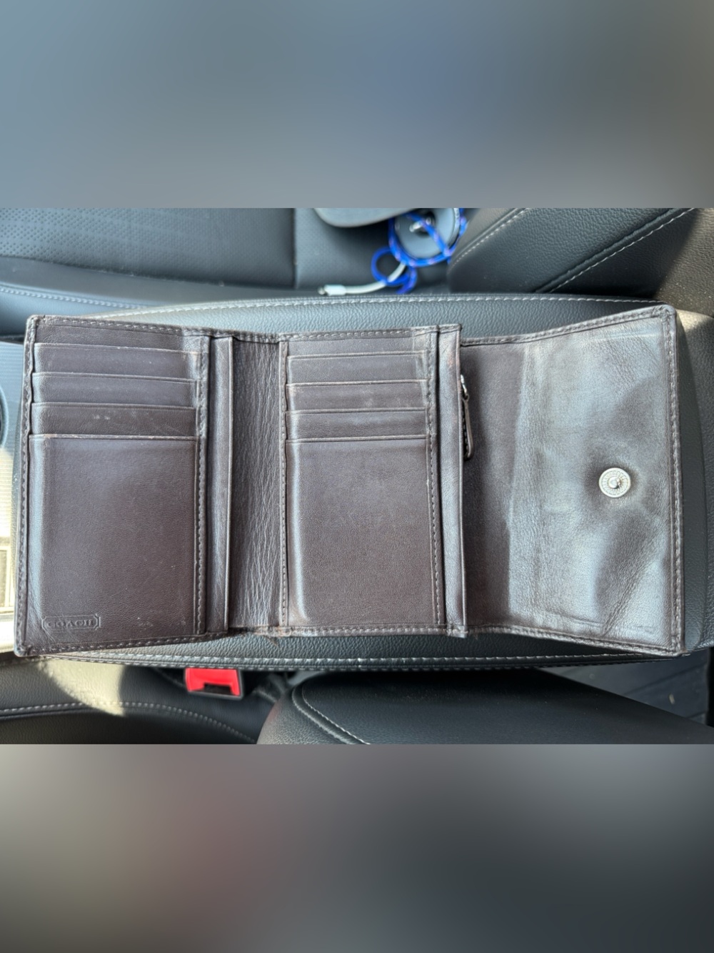 Coach Tri-Fold Wallet - Picture 2 of 13